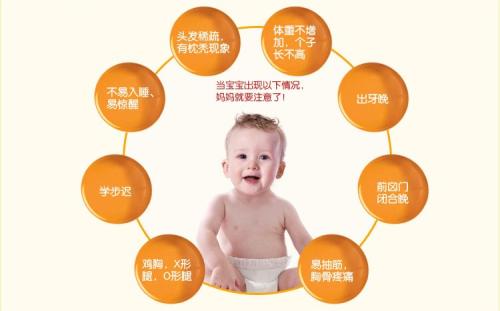 婴儿缺乏维生素D 影响健康发展